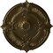 Ekena Millwork Attica Acanthus Leaf Ceiling Medallion (Fits Canopies up to 3 1/4"), 30 1/8"OD x 1 1/2"P, Brass CM30ATBRS - alternate 1